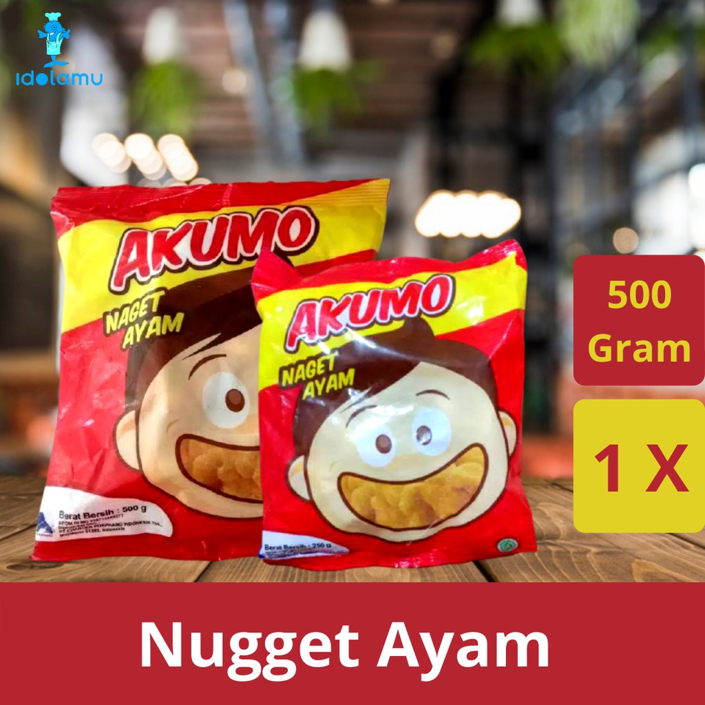 

Nugget Ayam 250 Gram - 500 gr AKUMO