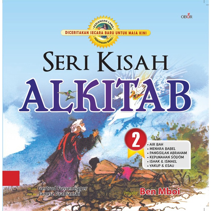 

Huseincollection - Buku Cerita Anak Seri Kisah Alkitab Rohani Bergambar - Air Bah