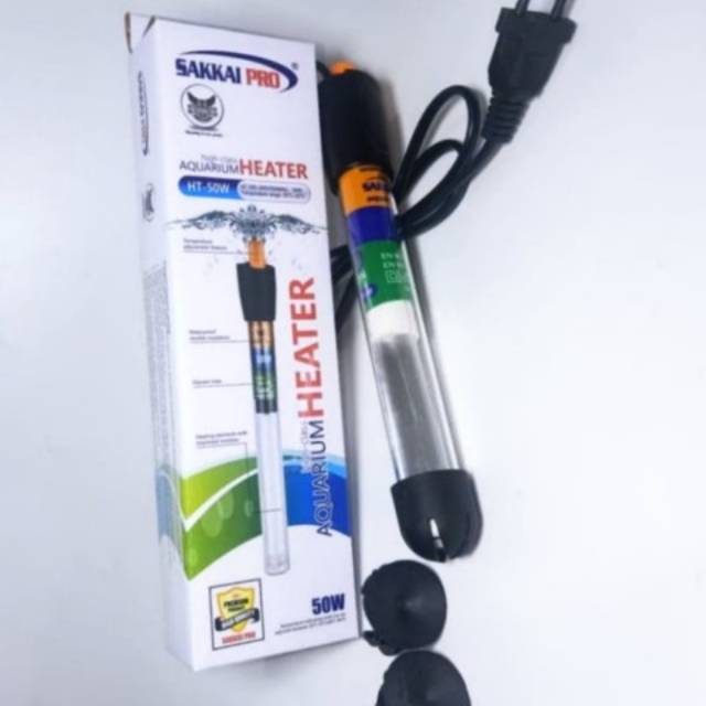 Heater Aquarium 50 Watt sakkai Pro heater