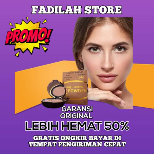 Glutacol Gold CC Powder Original - Bedak Glutacol