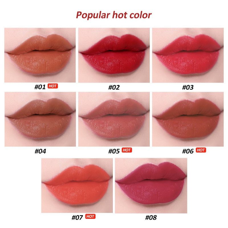 Medan Termurah fuits matte lipstik lip tint waterproof saniye beauty