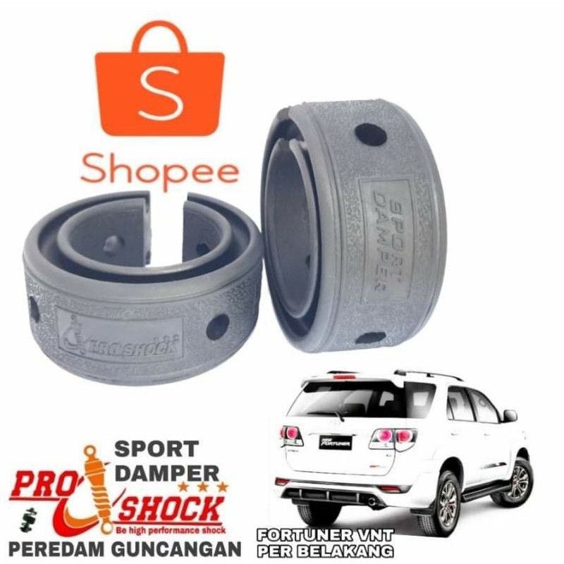 Dumper Shock FORTUNER VNT Per Belakang Garansi 2 Tahun