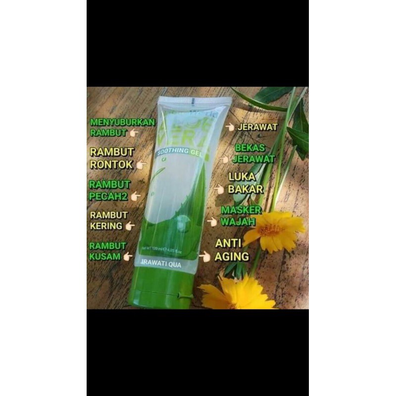 NATURA ALOE VERA / NAV / NATURAWORLD 100% ASLI ORIGINAL SOOTHING GEL ALOE VERA LIDAH BUAYA