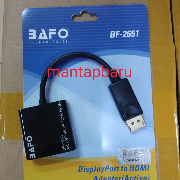 Bafo BF-2651 Displayport To HDMI Aktif