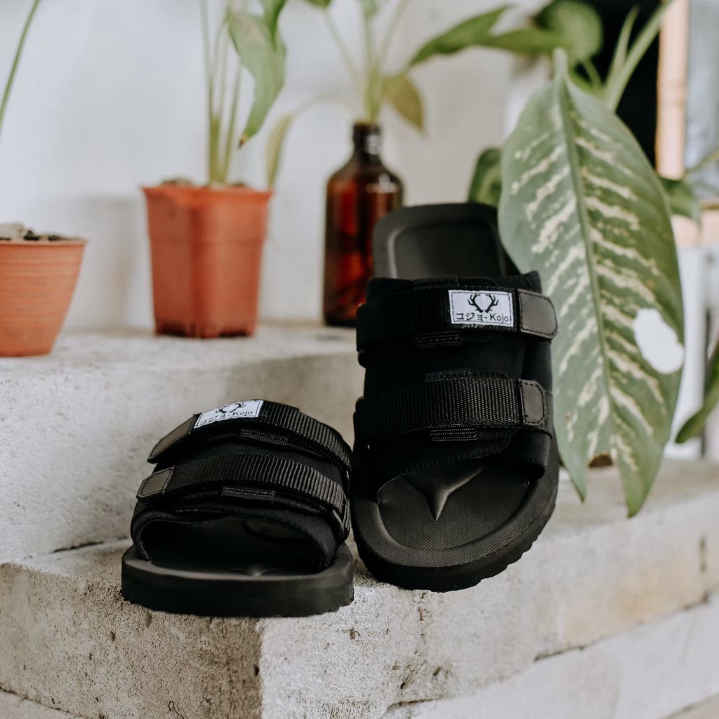 BURAY X SANDAL SLIDE PRIA DEWASA WALKER GOHAN WEBING CASUAL FORMAL SANDAL SLOP PRIA KERJA KANTOR GURU PNS PESTA RESMI NYAMAN || SANDAL SLIPER PRIA INDIAN BERKUALITAS 2021