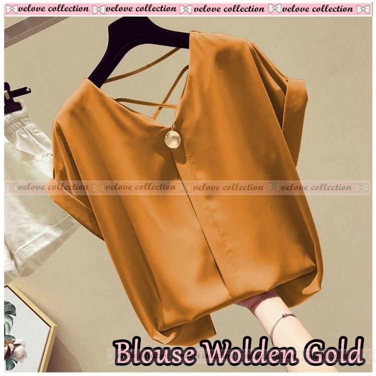 KALANTHA FASHION Valery Top Blouse Wanita Casual Look Termurah-4