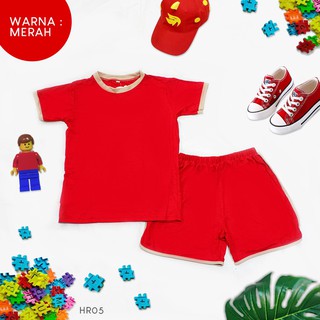  BAJU  SETELAN POLOS ANAK  ANAK  TERMURAH NYAMAN DI  PAKAI 