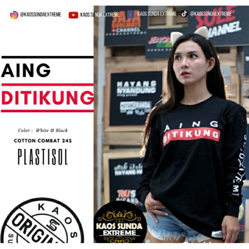 Kaos Sunda Extreme Original AING DITIKUNG