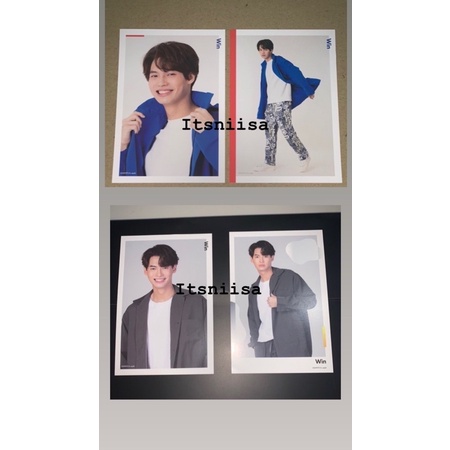 Postcard Win Metawin GMM Popup Store Fanmeeting FM Japan Brightwin