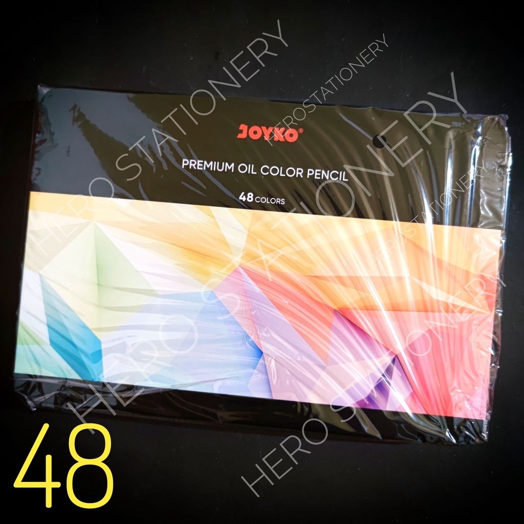

Pensil warna premium oil color pencil kaleng joyko 48 warna CP-TC126-48