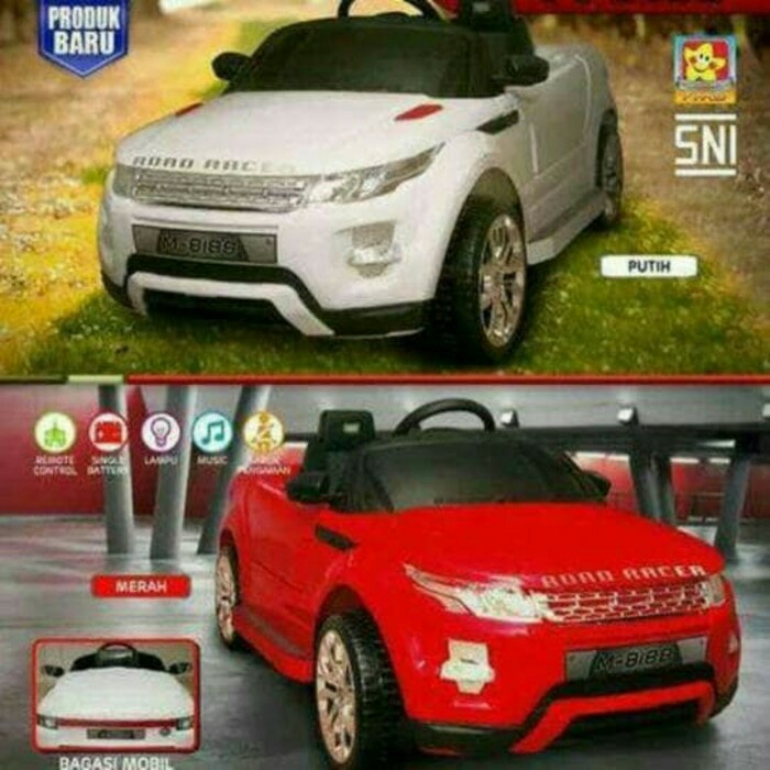Mainan Mobil Aki Remot Range Rover Ze33821