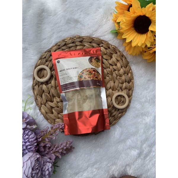 

nasi biryani / nasi briyani - dengan beras basmati super dan bumbu rempah pilihan