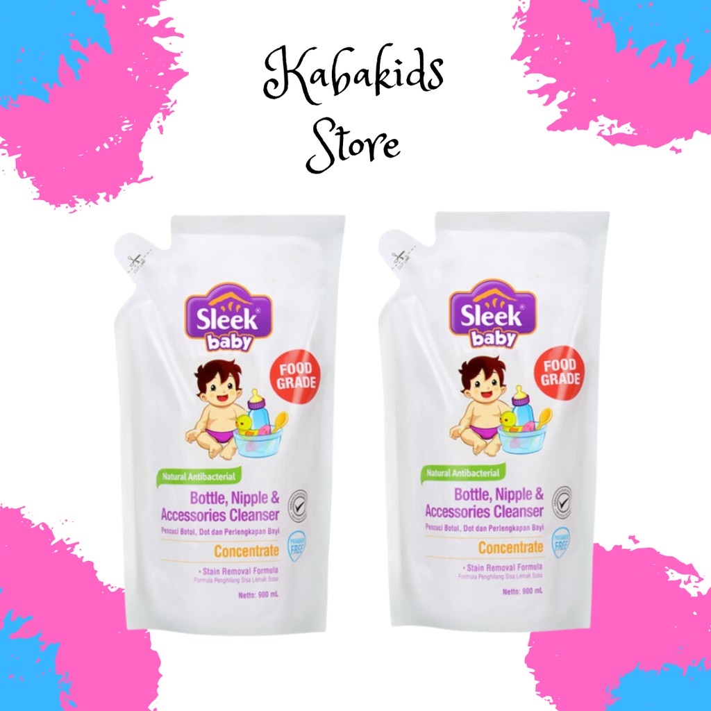 Sleek Baby Bottle Cleanser Kemasan Refill - Kabakids Store