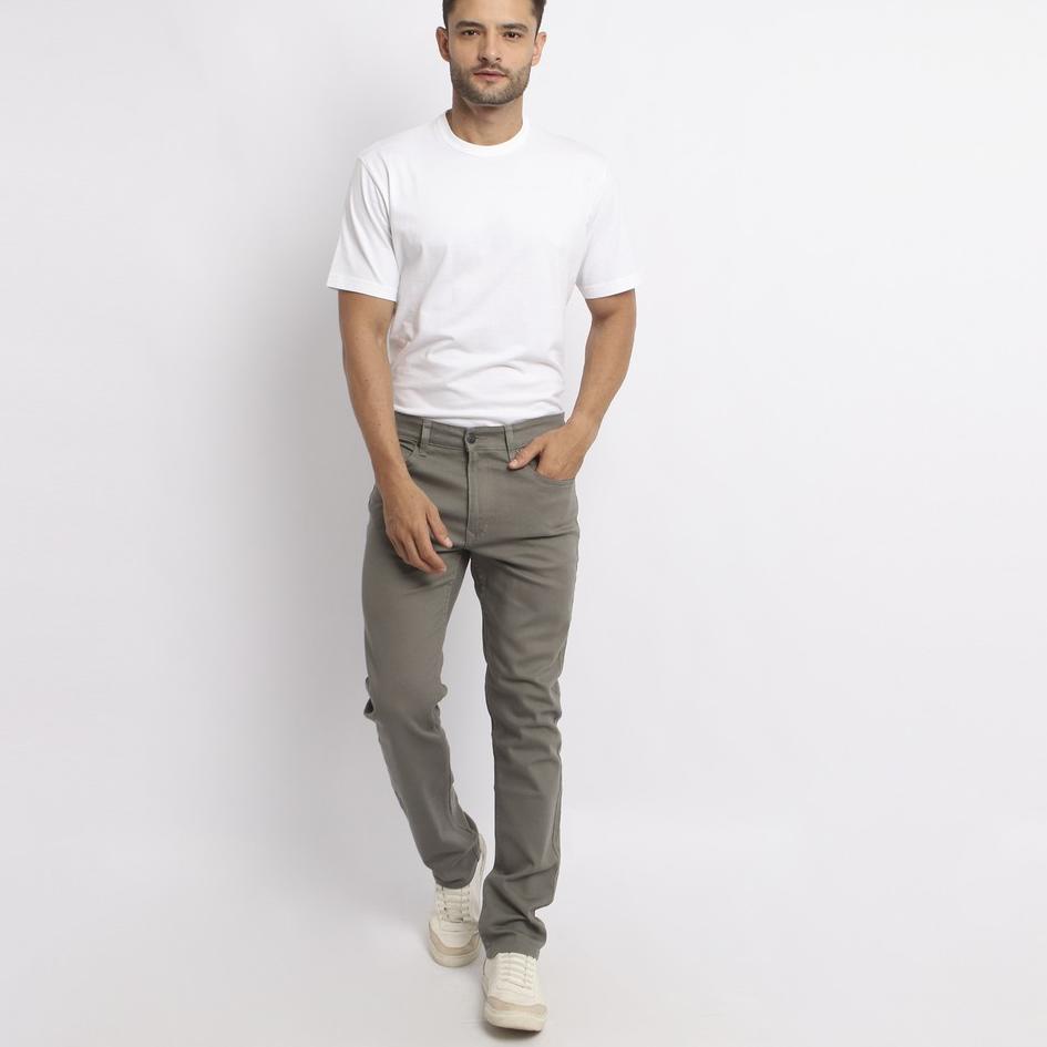 VENICE GREY Celana Panjang Jeans Chinos Denim Pria - Celana Chino Denim Bottom Man Long Pants Edwin 