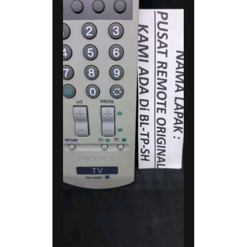 REMOTE REMOT TV SONY LED RM-GA001 ORIGINAL ASLI