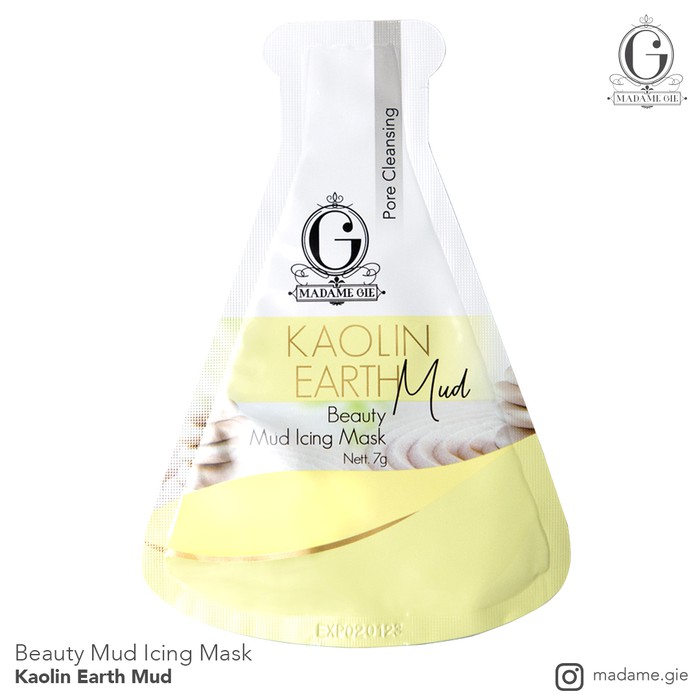 Madame Gie Beauty Mud Icing Mask - Masker Lumpur