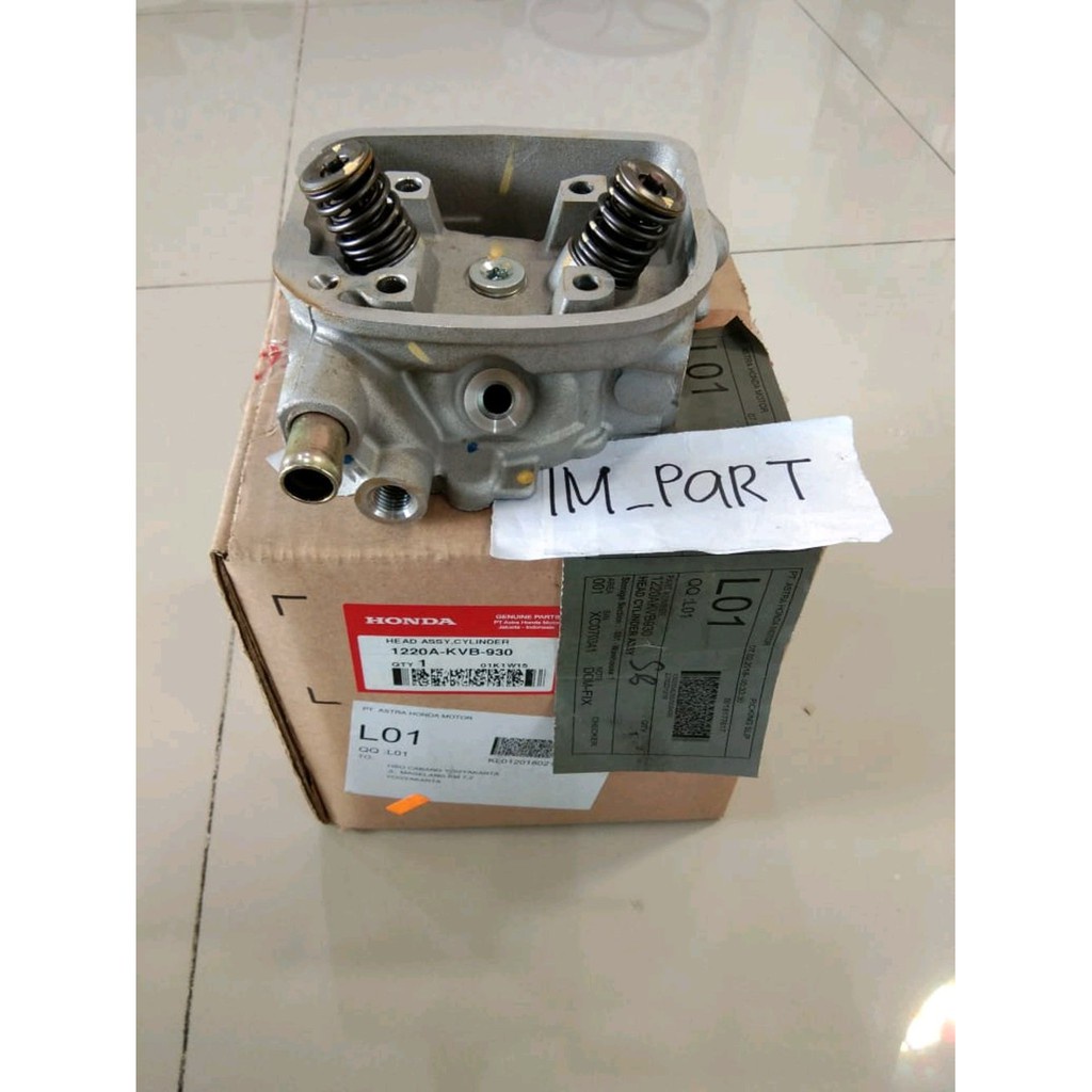 1220A-KVB-930 Blok Kop Cylinder Head VARIO 110 KARBU CW Lama Dan Techno