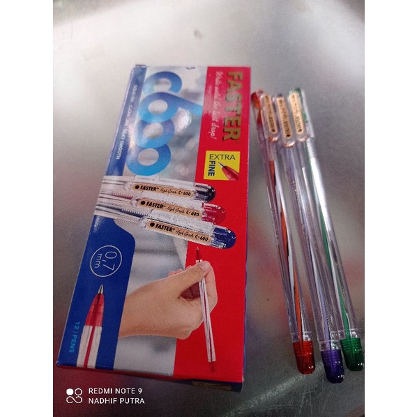 

Ballpoint/Pulpen Faster C600