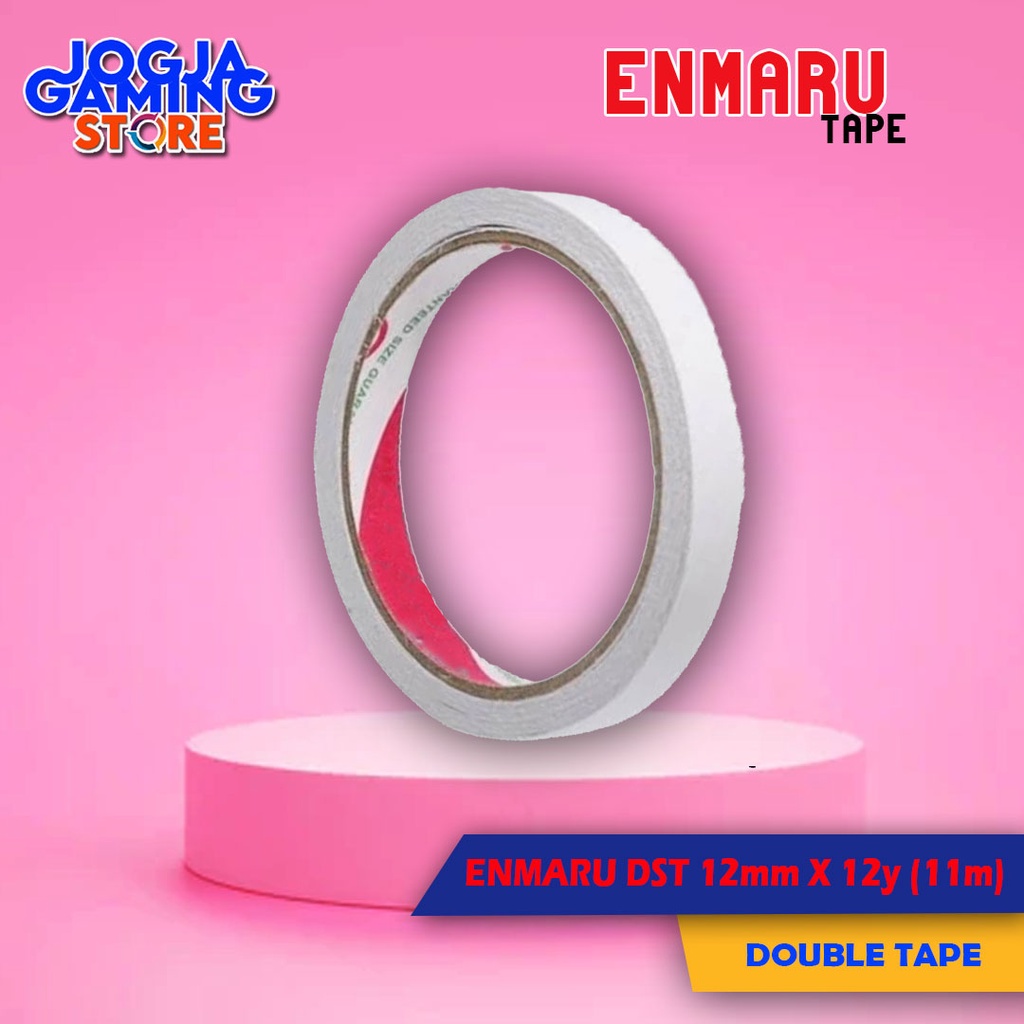 Jual ENMARU DST 470HN / DOUBLE TAPE 12mm x 12y (11m) Shopee Indonesia