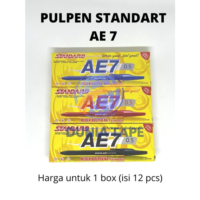 

Hemat Pulpen Standard Ae7 / Pen Standard Ae 7 Trendi
