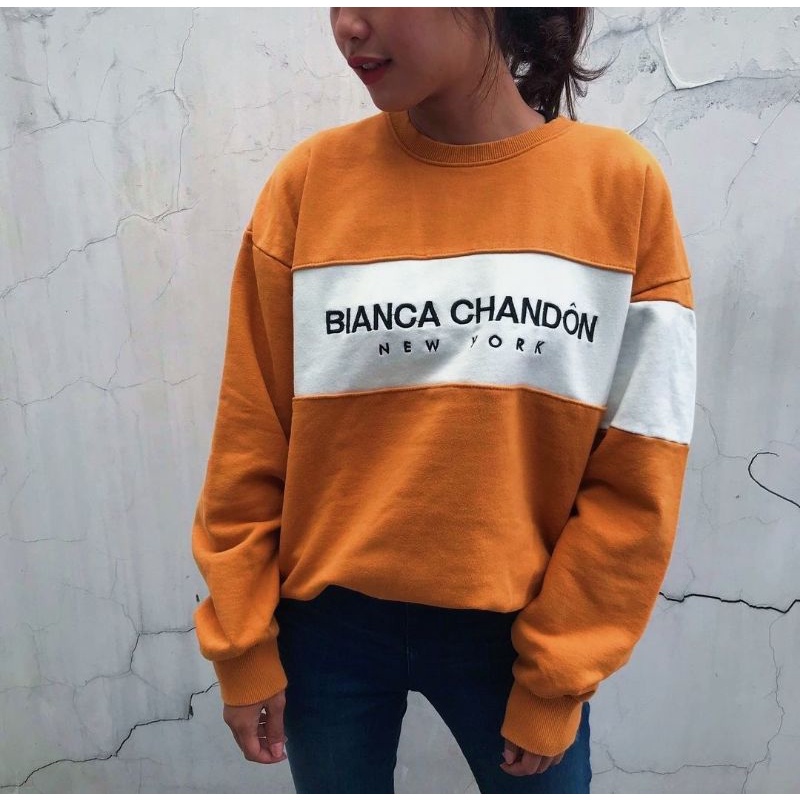 OVERSIZE SWEATER BRANDED Bianca Chandon