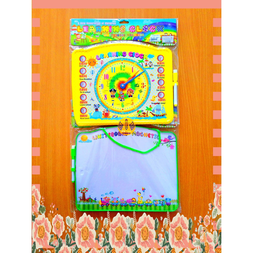 

White Board Magnet Im164 JL-008 Learning Clock Magnetic