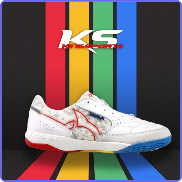 SEPATU FUTSAL ORTUSEIGHT JOGOSALA VANQUISH BLB 2.0 - WHITE/RED/NAVY