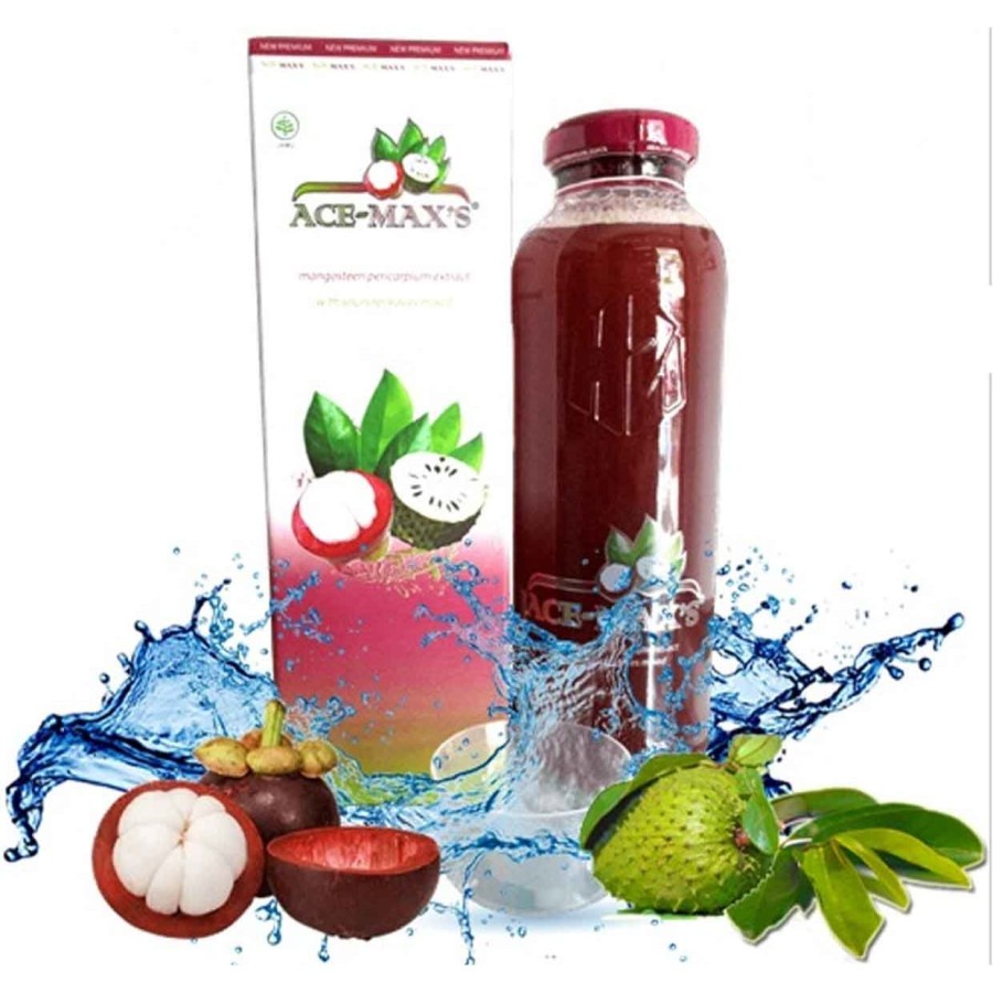 ACE MAX ACE MAXS ACE MAX'S 350ML EKSTRAK KULIT MANGGIS 100% ORIGINAL