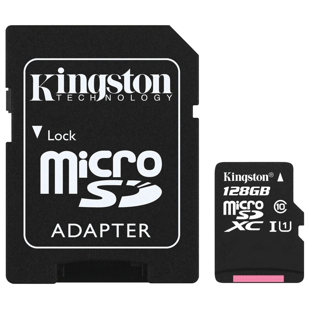 Memory card micro SDXC 80mb / s Class 10 UHS-I 128gb Bahan Kanvas