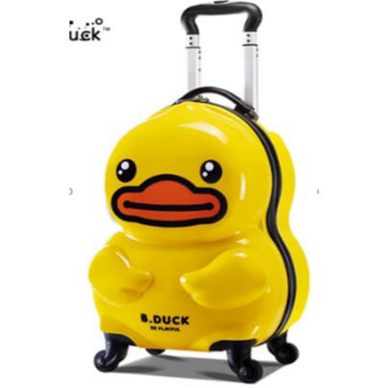 Koper B.Duck Bduck duck L Luggage Koper Bentuk L Serbaguna 20 inch 24 inch bebek