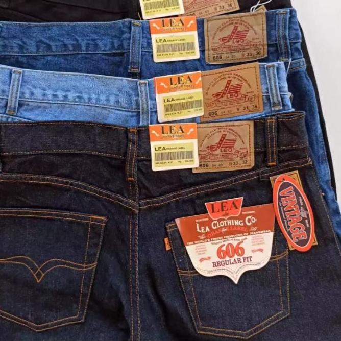 ♥ LEA JENS REGULER PREMIUM CELANA JEAN PANJANG PRIA ☺