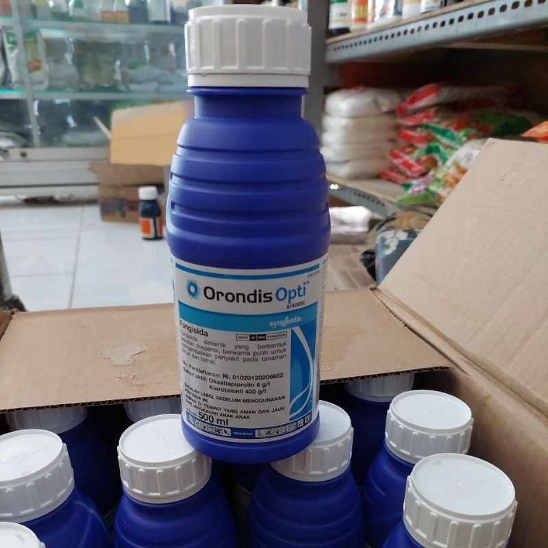 fungisida ORONDIS OPTI 6/400SC dari syngenta 500ml