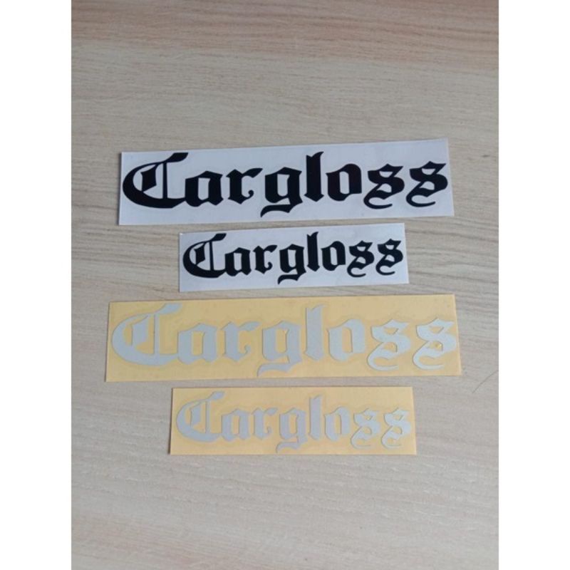 Stiker helm stiker cutting helm cargloss