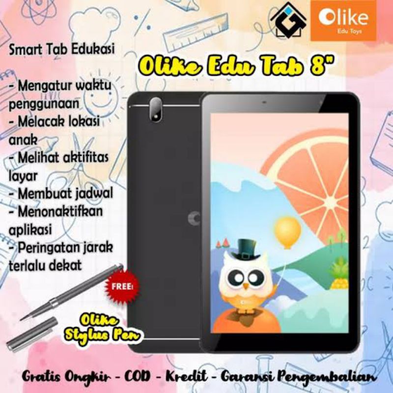 TAB EDUKASI OLike Original (Official Store)