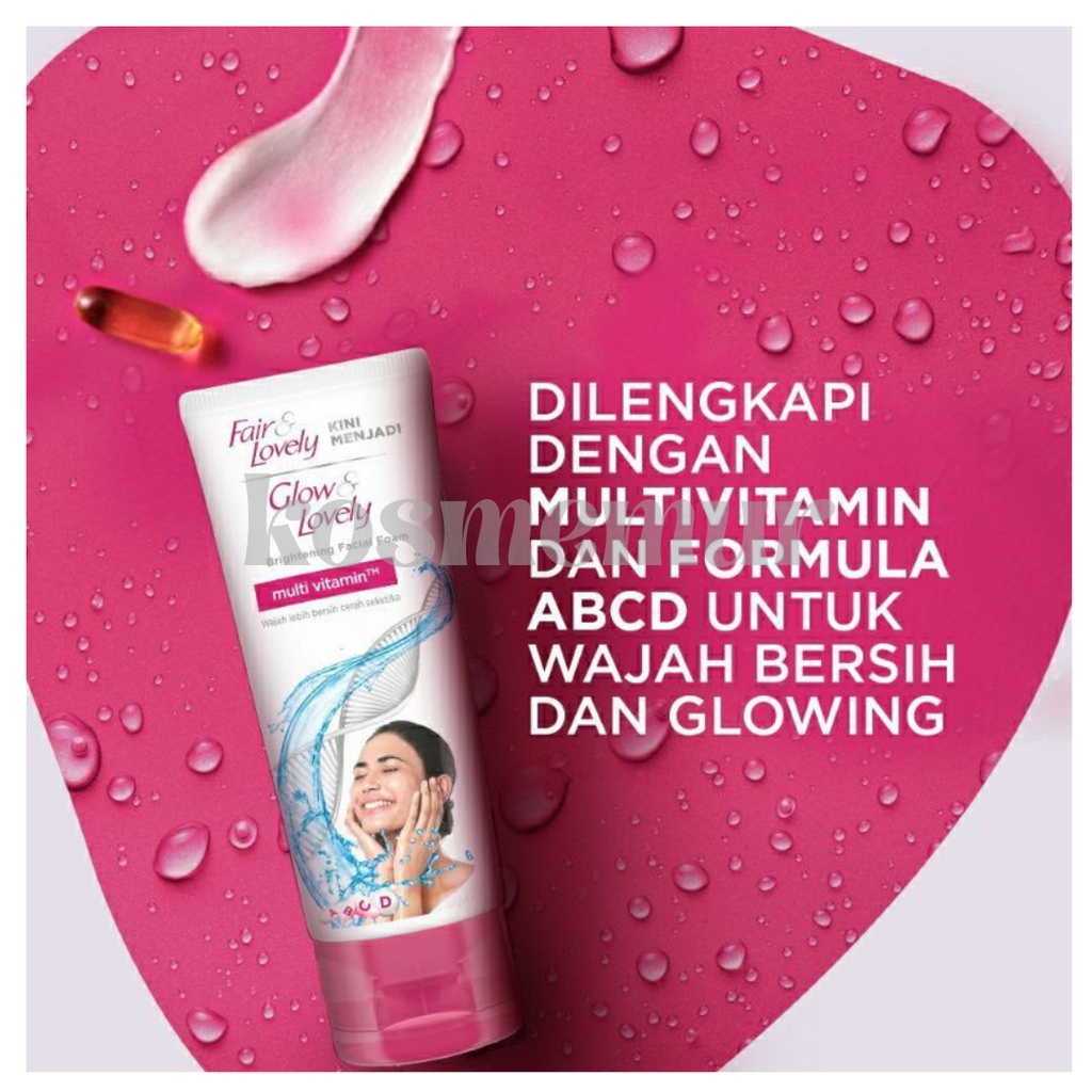 Fair &amp; Lovely - Glow &amp; Lovely Facial Foam 50g - 100g