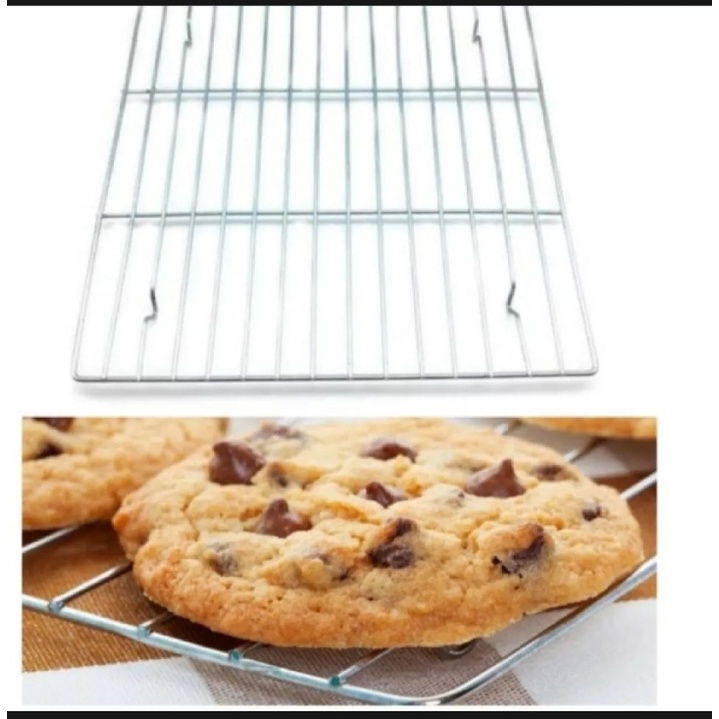 cooling rack ukuran 60x40 cm cooling rack ukuran jumbo rak peniris kue cooling rack peniris makanan/cooling rack pendingin kue atau makanan/cooling rack/rak