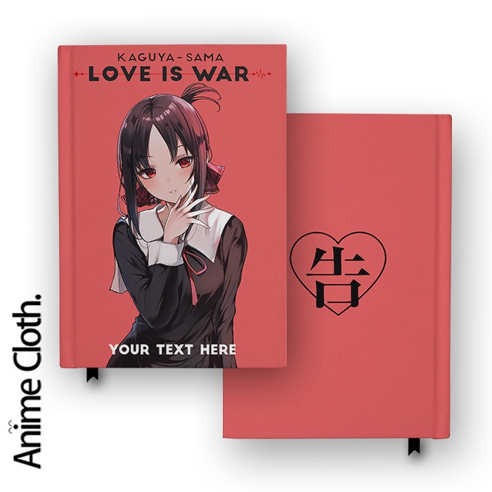 

Buku Catatan Notebook Love Is War Shinomiya Kaguya Diary Jurnal Custom Jurnal Diary Agenda Hardcover