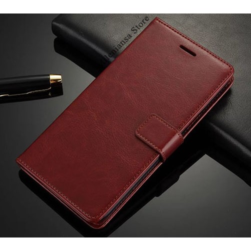 Oppo F1s Wallet Leather Flip Cover Casing Case Dompet Sarung Kulit