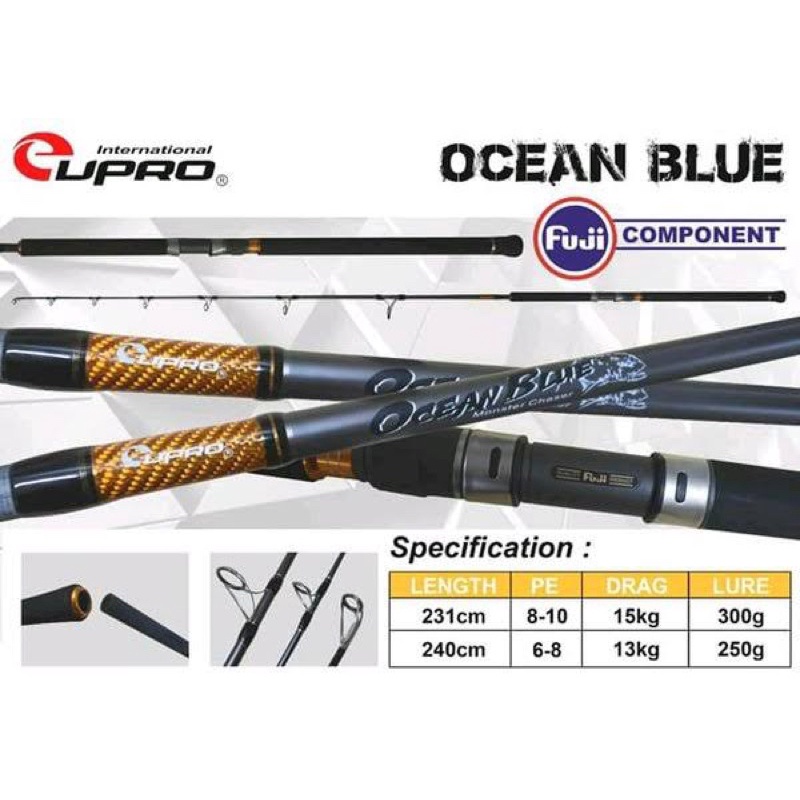 joran Popping Second EUPRO OCEAN BLUE PE 8