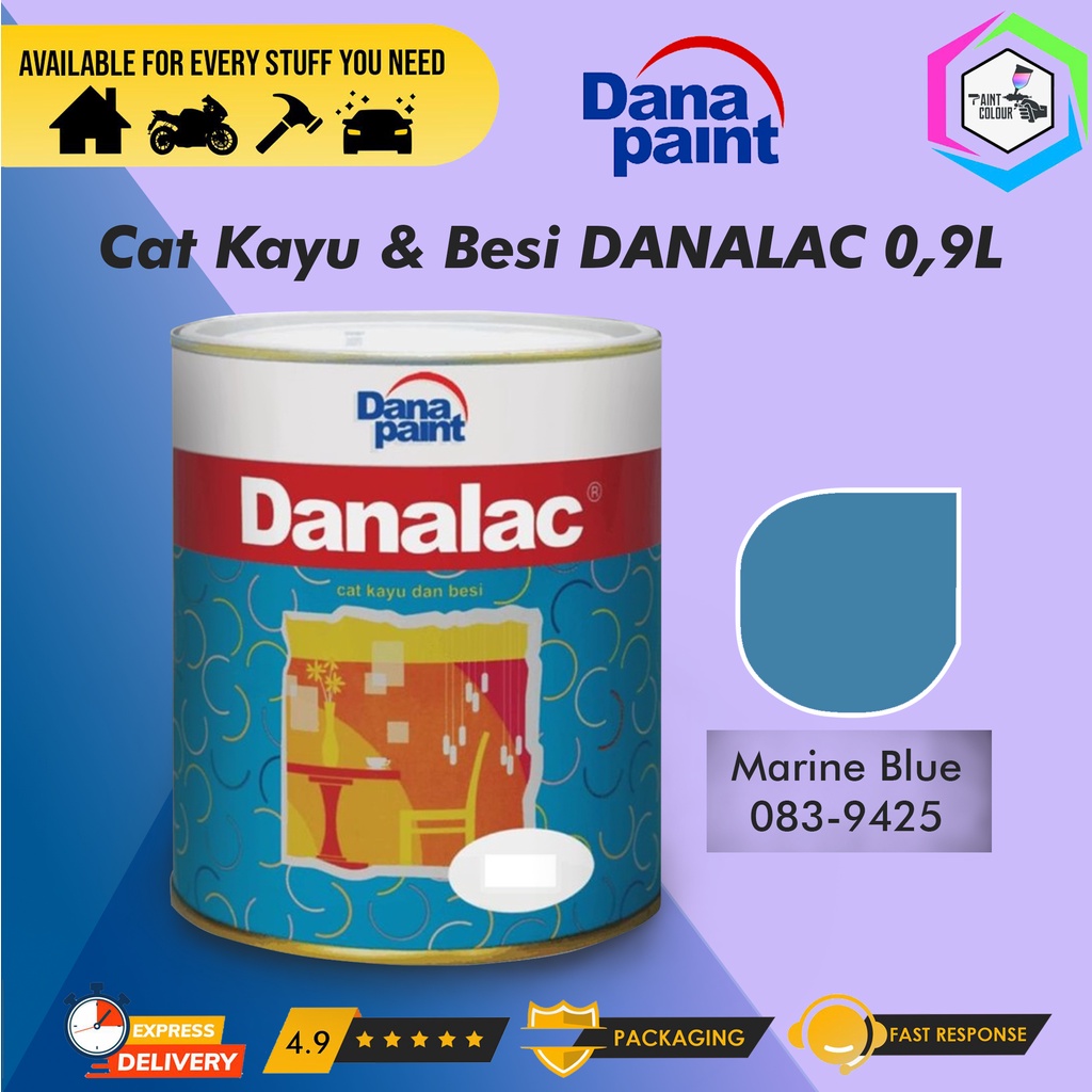 Cat kayu Dan Besi DANALAC Marine Blue 083 - 9425