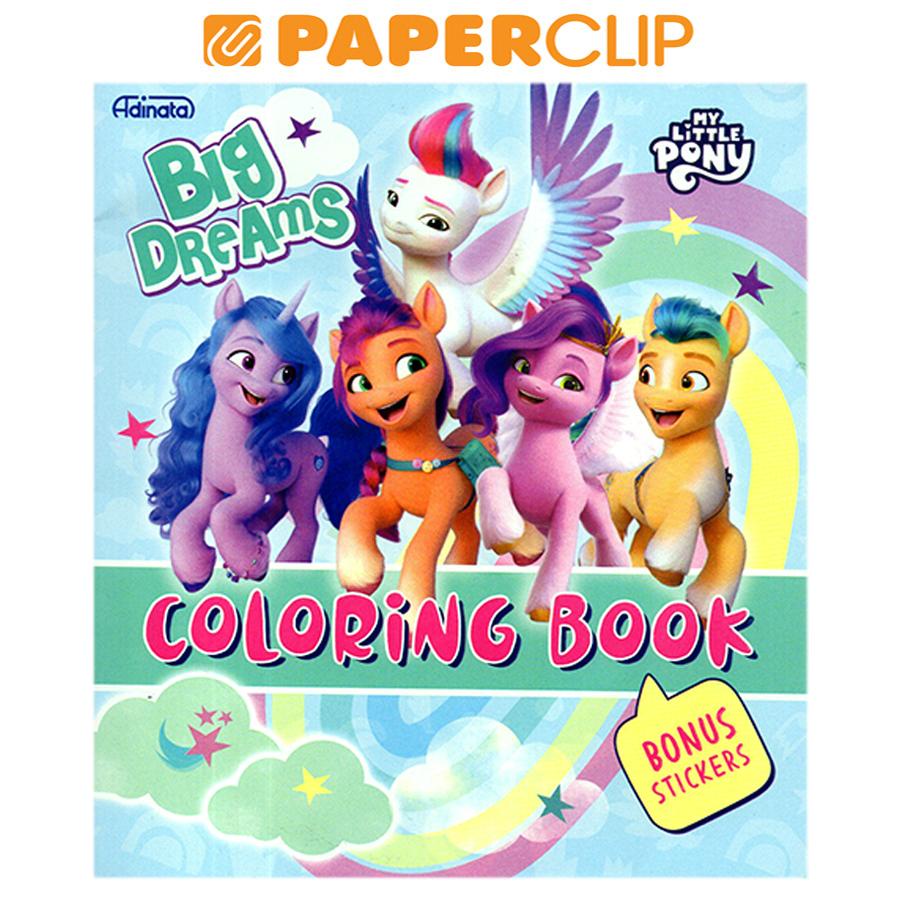 BUKU MEWARNAI ADINATA MY LITTLE PONY MPCBS 2229-9712