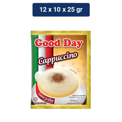 Good Day CAPPUCINO (P10, 12 X 10 X 25 GR)