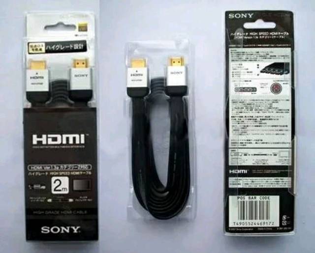 KABEL HDMI SONY 2METER HIGHTSPEED