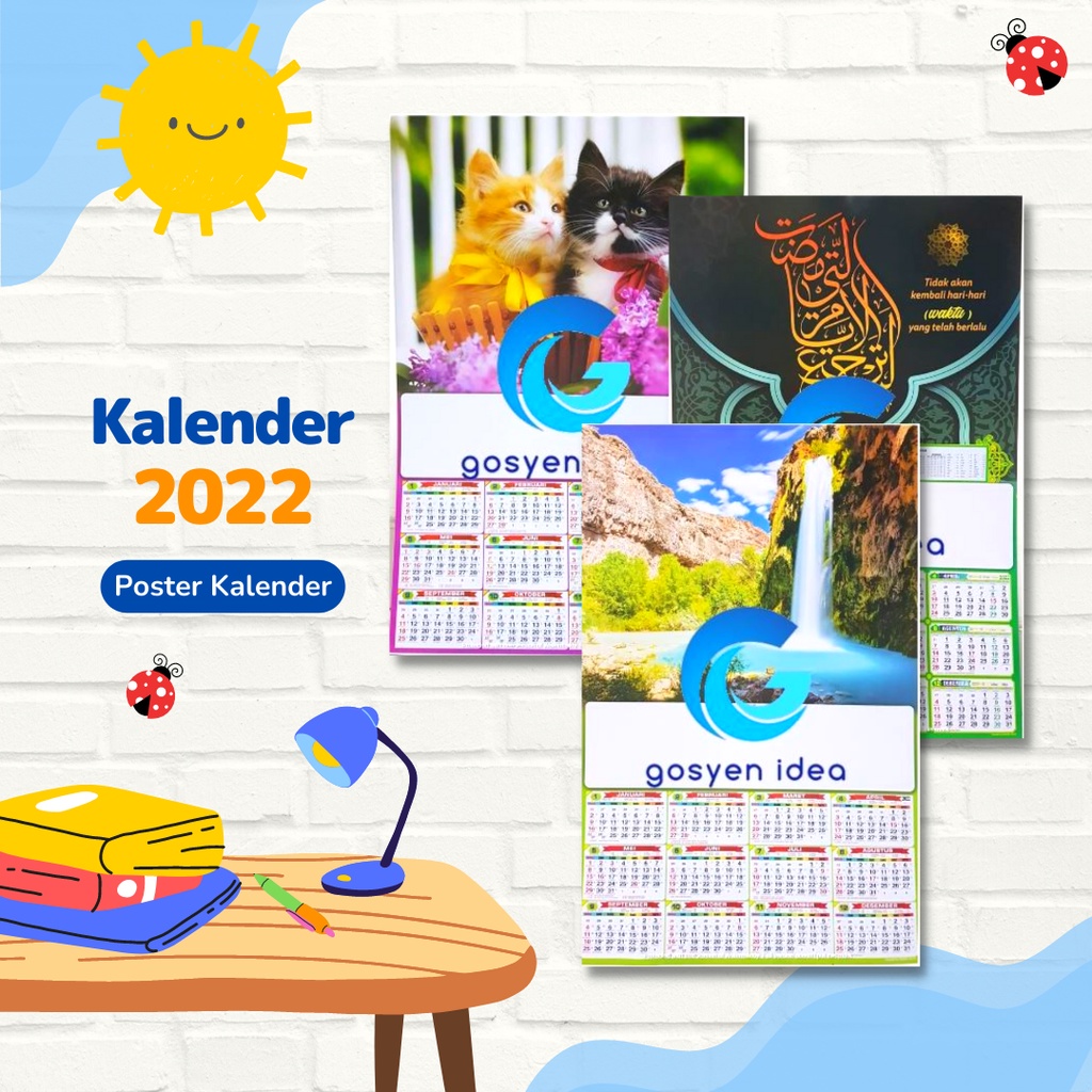 Jual Poster Kalender 2022 | Shopee Indonesia