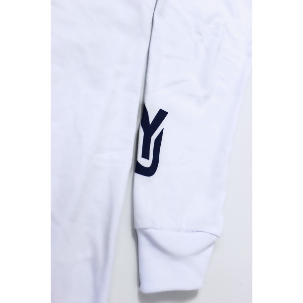 Youbee Limited - Longsleeve YLTD Full Color | T-Shirt Pria | Kaos Pria | ROCHA White