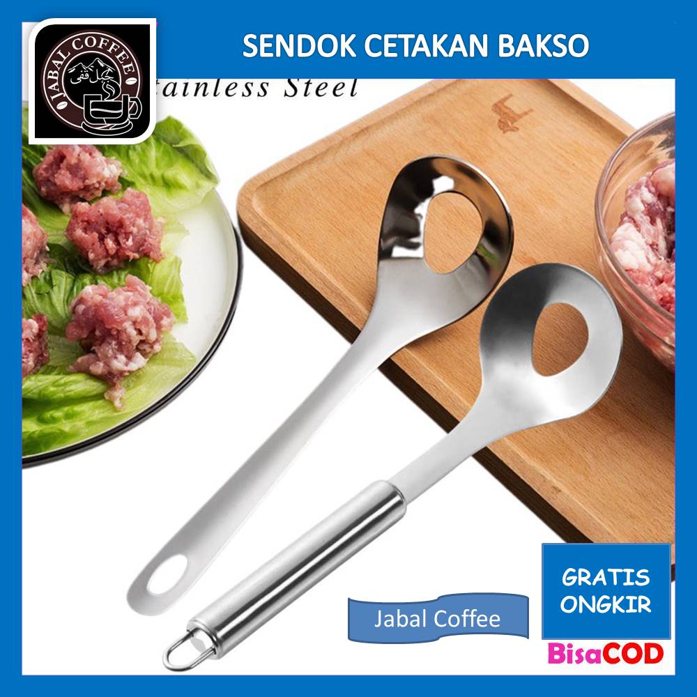 Sendok Cetakan Bakso / Sendok Pembuat Bakso / Alat Cetak Bakso / Cetakan Bakso Meatball