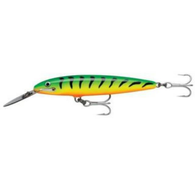 RAPALA MAGNUM CDMAG 14CM / 36GR / FT  (FIRE TIGER) SINKING / PLONGEANT HARD LURE MINNOW UMPAN IKAN