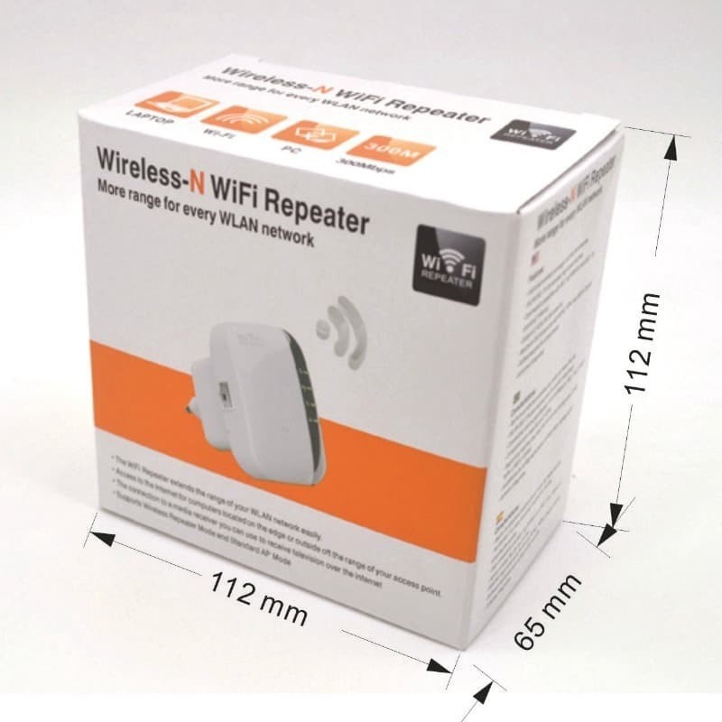 WIFI Repeater 300Mbps Wireless WiFi Signal Range Extender 802.11N/B/G Wifi Access Point