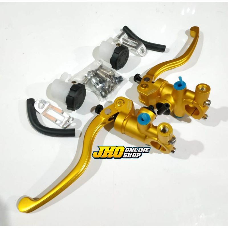 MASTER REM BREMBO RADIAL 18X19 GOLD DUAL TABUNG ORIGINAL THAILAND UNTUK PCX NMAX ADV