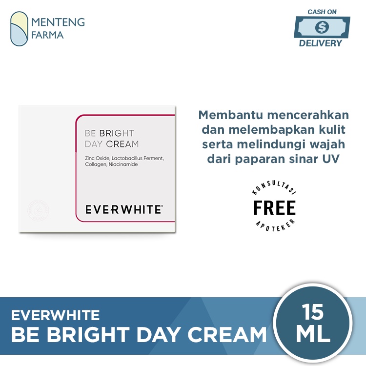 Everwhite Be Bright Day Cream - Pelembap Wajah Dengan UV Filter